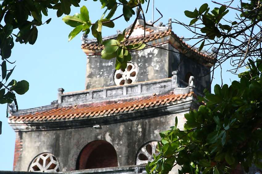 Tempel in het keizerlijk paleis in Hue