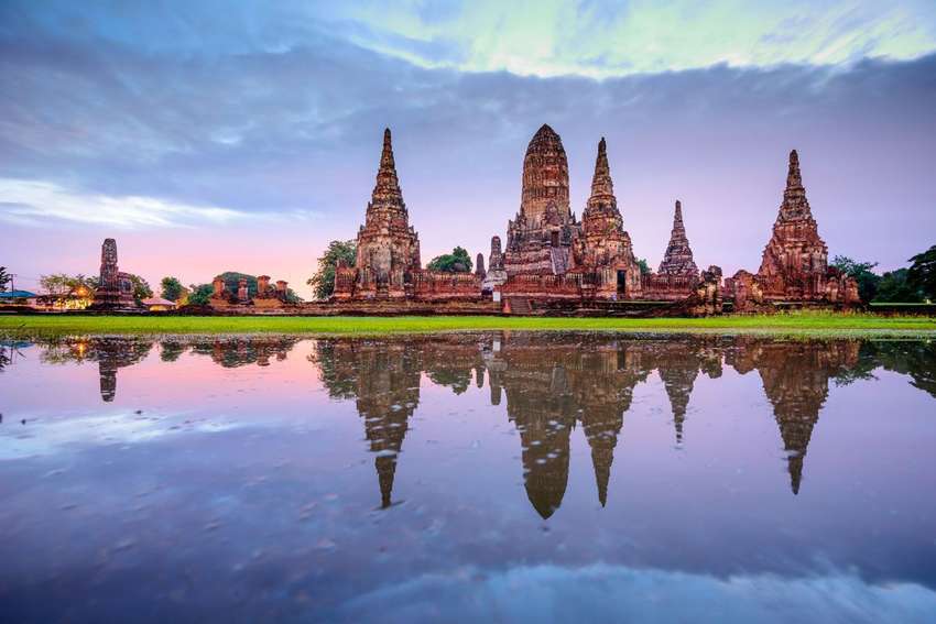 De historische stad Ayutthaya<br>
