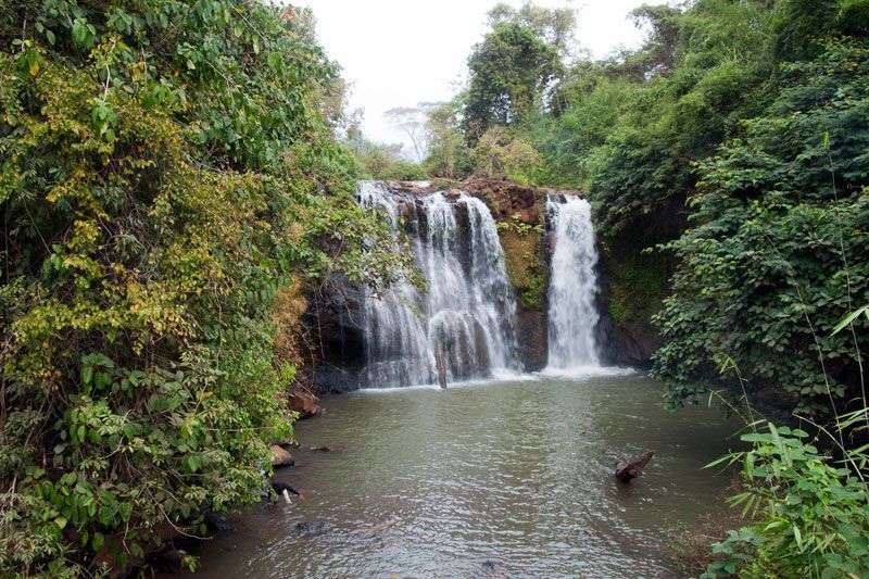 Watervallen in de jungle<br>