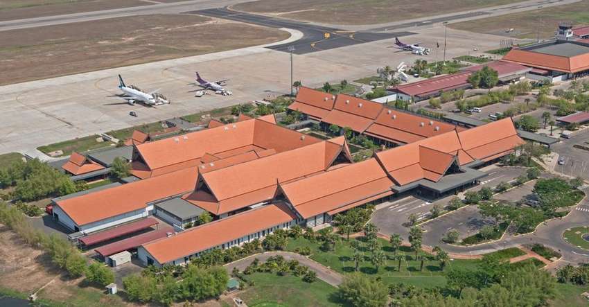 Vliegveld van Siem Reap<br>