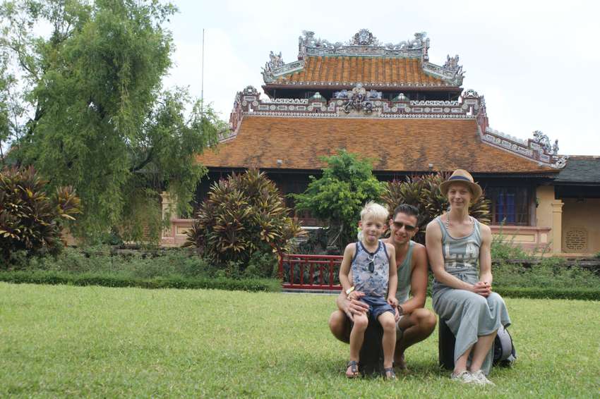 Met het gezin naar Vietnam is een hele belevenis en genieten!<br>