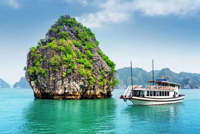 Halong Bay bezoek je met Mekong Reizen!<br>