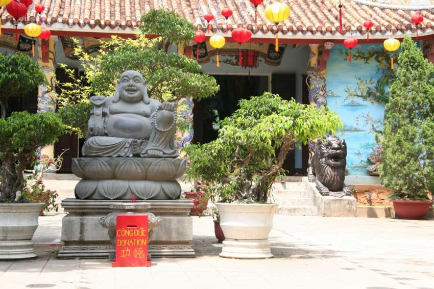 Bijzondere tempel op de marmerbergen