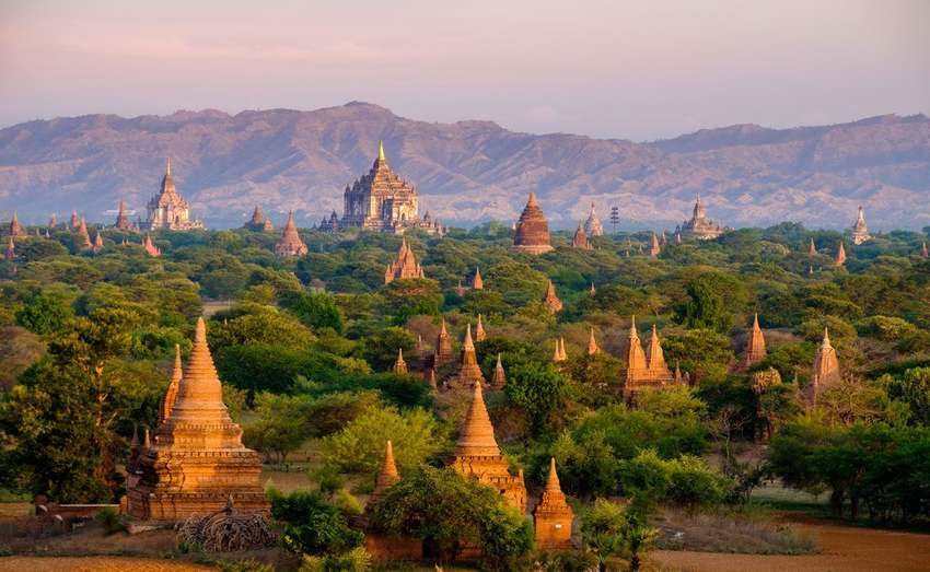 De historische stad Bagan<br>