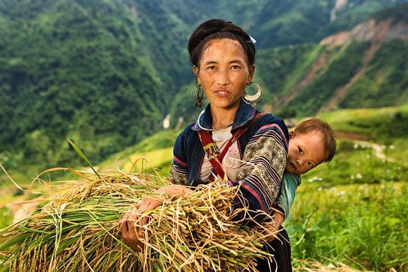 Black Hmong minderheden in het noorden van Vietnam - Mekong reizen