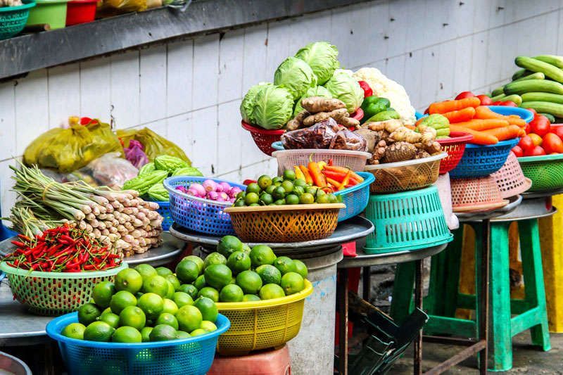 Markt in Hue <br>