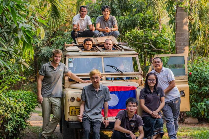 Laos team - Mekong reizen