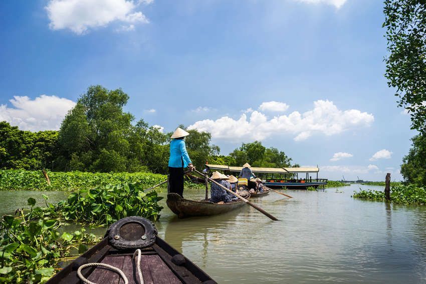 Het leukst is om de Mekong Delta per boot te verkennen!