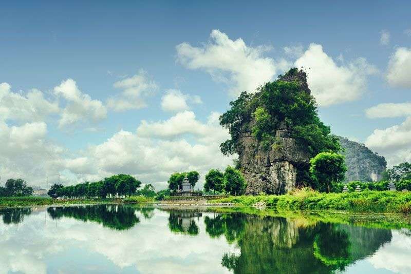 Karstbergen in Ninh Binh<br>