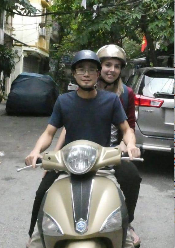 Zelf verken ik Vietnam graag op de motor! <br>